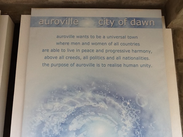 Auroville - utopijna wioska. Foto: D. Jaworska