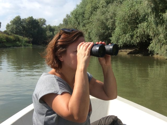 Oglądanie ptaków w Delcie Dunaju. Foto: D. Jaworska