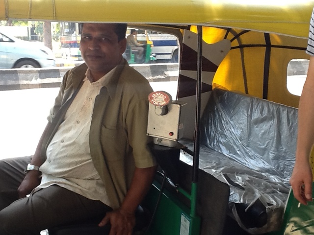 Rikszarz z Bangalore. Indie. Foto: D. Jaworska