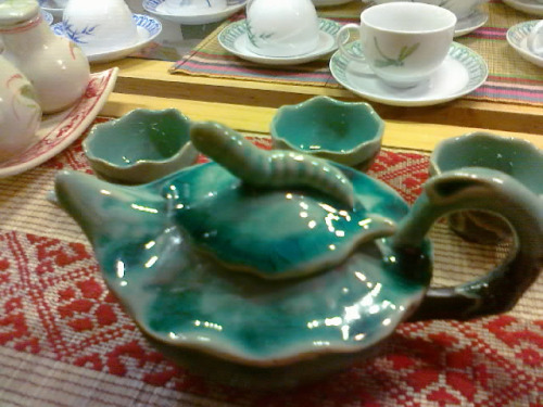 Zestaw do herbaty. Foto: D. Jaworska